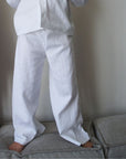 Tothemoon ☾ - Wide pants - Organic cotton - Pointelle