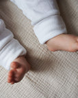 Tothemoon ☾ - Sleep suit - 2 in 1 Foot - With zipper - Organic cotton - Pointelle