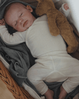 Tothemoon ☾ Tothemoon ☾ - Baby pants - Wool & silk - Needle pattern - Natural Clothing 50