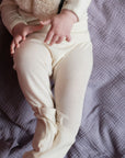 Newborn pants - Wool & Silk - Natural