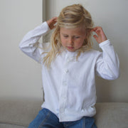 Tothemoon ☾ - Kids Cardigan - Organic cotton - Pointelle