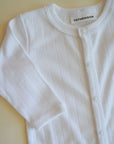 Tothemoon ☾ - Sleep suit - 2 in 1 Foot - Organic cotton - Pointelle