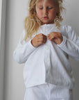 Tothemoon ☾ - Kids Cardigan - Organic cotton - Pointelle