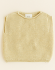 Hvid Hvid - Harvey Vest - 100% Merino wool Baby en peuter Light Yellow / 0-6 months