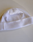 Tothemoon ☾ Tothemoon ☾ - Newborn beanie - Wool & silk - Pointelle Clothing 34cm