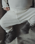 Tothemoon ☾ Tothemoon ☾ - Baby pants - Curled ends - Wool & silk - Pointelle Clothing 50
