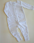 Tothemoon ☾ - Sleep suit - 2 in 1 Foot - With zipper - Organic cotton - Pointelle