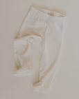 Tothemoon ☾ Tothemoon ☾ - Footed baby pants - Wool & silk - Pointelle Clothing 50