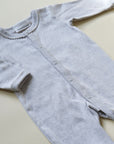 Tothemoon ☾ - Sleep suit - 2 in 1 Foot - Organic cotton - Light grey