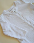 Tothemoon ☾ - Sleep suit - 2 in 1 Foot - With zipper - Organic cotton - Pointelle