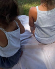 Tank top - Organic cotton - Light grey