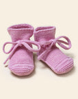 Hvid - Booties - 100% Merino wool