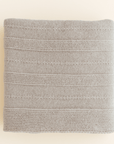 Hvid Hvid - Holly blanket - 100% Merino wool - Thick knit Blankets Pebble