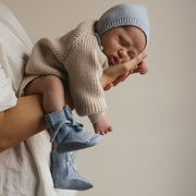 Hvid - Booties - 100% Merino wool