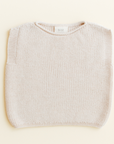 Hvid Hvid - Harvey Vest - 100% Merino wool Baby en peuter Cream / 0-6 months