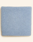 Hvid Kiki deken - 100% Italiaans merino wol - Dik gebreid