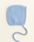 Hvid - Baby Bonnet - 100% Merino wool