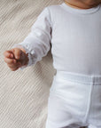 Tothemoon ☾ - Body - Long sleeve - Piquette Endings - Organic cotton - Pointelle