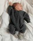 Joha Baby suit - 100% Wool Fleece - Dark Grey Clothing 50