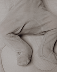 Tothemoon ☾ Tothemoon ☾ - Footed baby pants - Wool & silk - Needle pattern - Dove Clothing 50