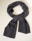 La Petite V Scarf - 100% Cashmere - For adults Accessoires Dark grey