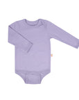 Romper - Lange mouw - Wol & Zijde - Soft Lavender