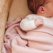 Hvid Felix Blanket - 100% Merino wool - Medium thick knit