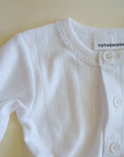 Tothemoon ☾ - Baby Cardigan - Organic cotton - Pointelle