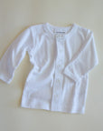 Tothemoon ☾ - Baby Cardigan - Organic cotton - Pointelle