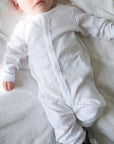 Tothemoon ☾ - Sleep suit - 2 in 1 Foot - Organic cotton - Pointelle