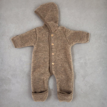 Engel - Wool - Hooded overall - Baby - Zoenvoorgust.com