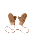 Binibamba Mini Mittens - 100% Wool - Brown Accessoires 0-6m