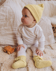 Bundel - Newborn - 100% Merino wol - Light yellow