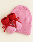 Bundle - Newborn - 100% Merino wool - Cotton candy