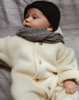Engel Natur Hooded overall - 100% Virgin wool - Oversized fit - Natural Clothing 50/56