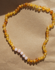 Amber necklace - Kids - 38 cm