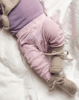 Joha Baby Pants - Wool & Silk - Pointelle - Soft Rose Clothing 60