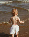 Marsou Swim shorts - Handmade from organic cotton Swimwear Ocean blue / 1/2y