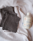 Tothemoon ☾ - Cotton Gauze Washcloths - Set of 3 - Handmade