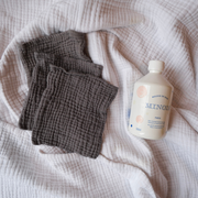 Tothemoon ☾ - Cotton Gauze Washcloths - Set of 3 - Handmade