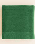 Hvid Gust deken - 100% Merino wol - Medium dik gebreid