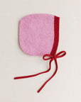 Hvid - Baby Bonnet - 100% Merino wool