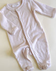 Tothemoon ☾ Tothemoon ☾ - Babysuit with feet - 100% Wool - Moonbeam Clothing 50