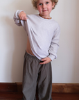 Tony pants - 100% Cotton - Handmade in Holland - Dark Olive