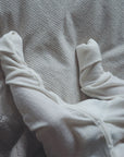 Tothemoon ☾ Tothemoon ☾ - Sleep suit - 2 in 1 Foot - Wool & silk - Needle pattern - Natural Clothing 50