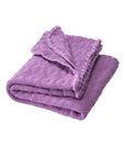 Baby blanket - 100% Merino wool - Lilac