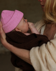 Hvid - Newborn Beanie - 100% Merino wool