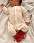 Hvid - Booties - 100% Merino wool