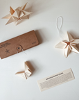Ferm Living Paper stars - Hand-folded - Set of 3 toys Default Title