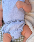 Baby bloomer - Biologisch katoen - Lichtgrijs